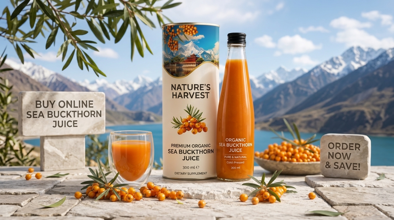 Buy Well With Sea Buckthorn Juice Online